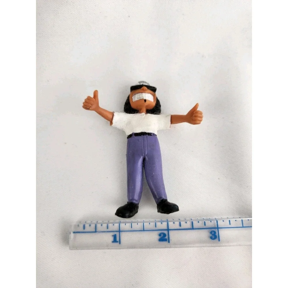 HOMIES BENDABLE FIGURE SMILEY RETIRED 2001‎ RARE RUBBER STYLE 3